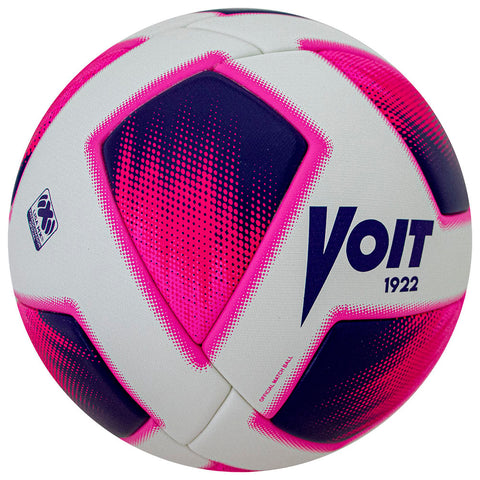 Soccer Ball Voit No. 5 FIFA Quality PRO, Official Match Ball Pink Liga MX Apertura 2021