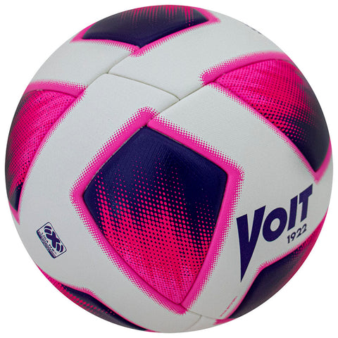 Soccer Ball Voit No. 5 FIFA Quality PRO, Official Match Ball Pink Liga MX Apertura 2021