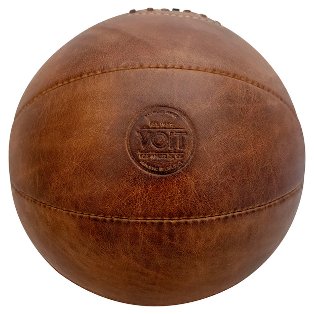 Voit 1922 Legacy Collection, Natural Tanned Leather, Basketball No. 7 (Wholesale)