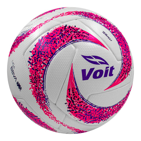 Soccer Ball Voit No 5 FIFA Quality PRO, Official Liga MX Apertura 2023, Tempest Pink