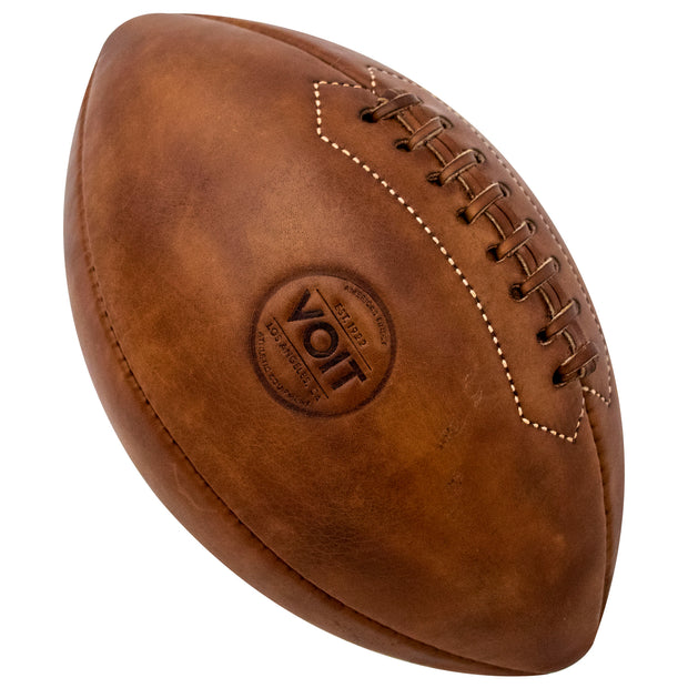 Voit 1922 Legacy Collection, Natural Tanned Leather, Football No. 7