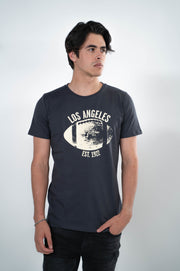 Voit 1922 Legacy Collection, 100% Cotton Vintage Football Print T-Shirt